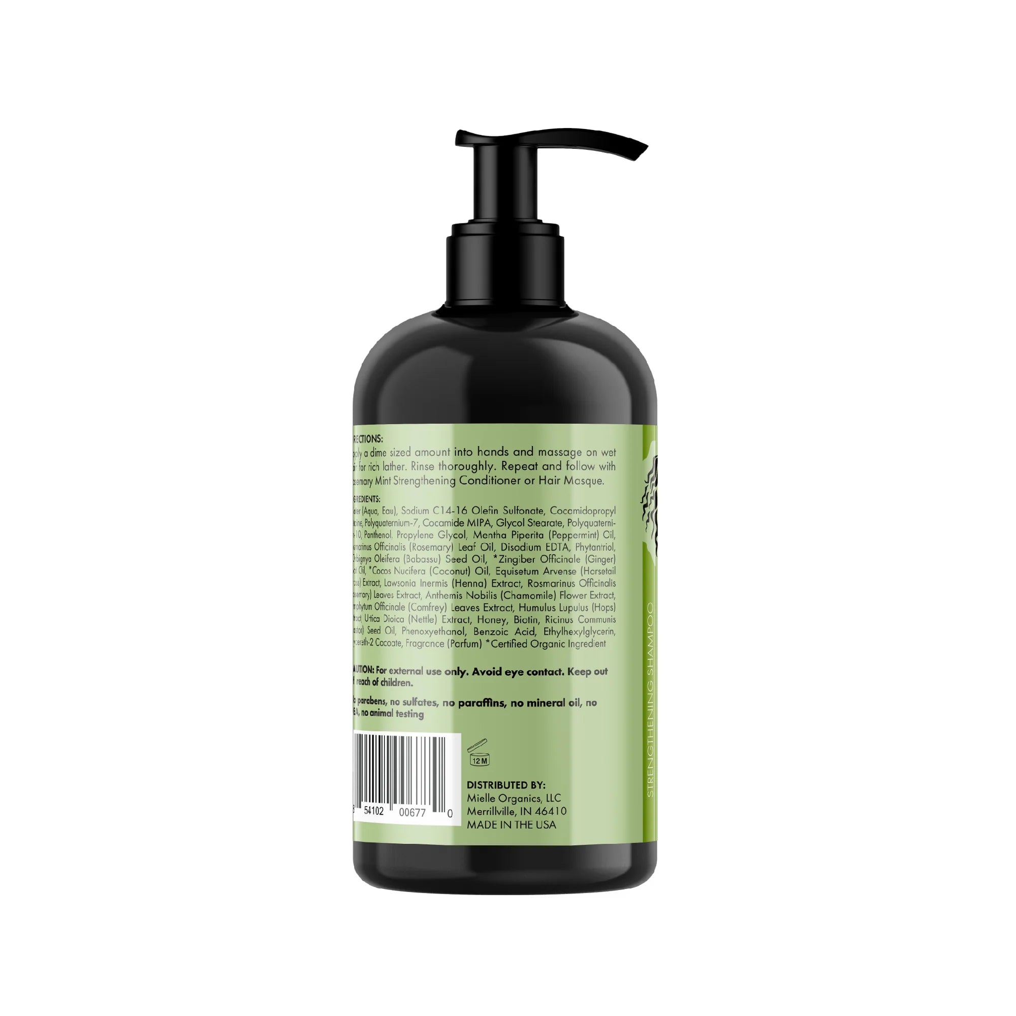 Mielle Organics Rosemary Mint Shampoing Fortifiant